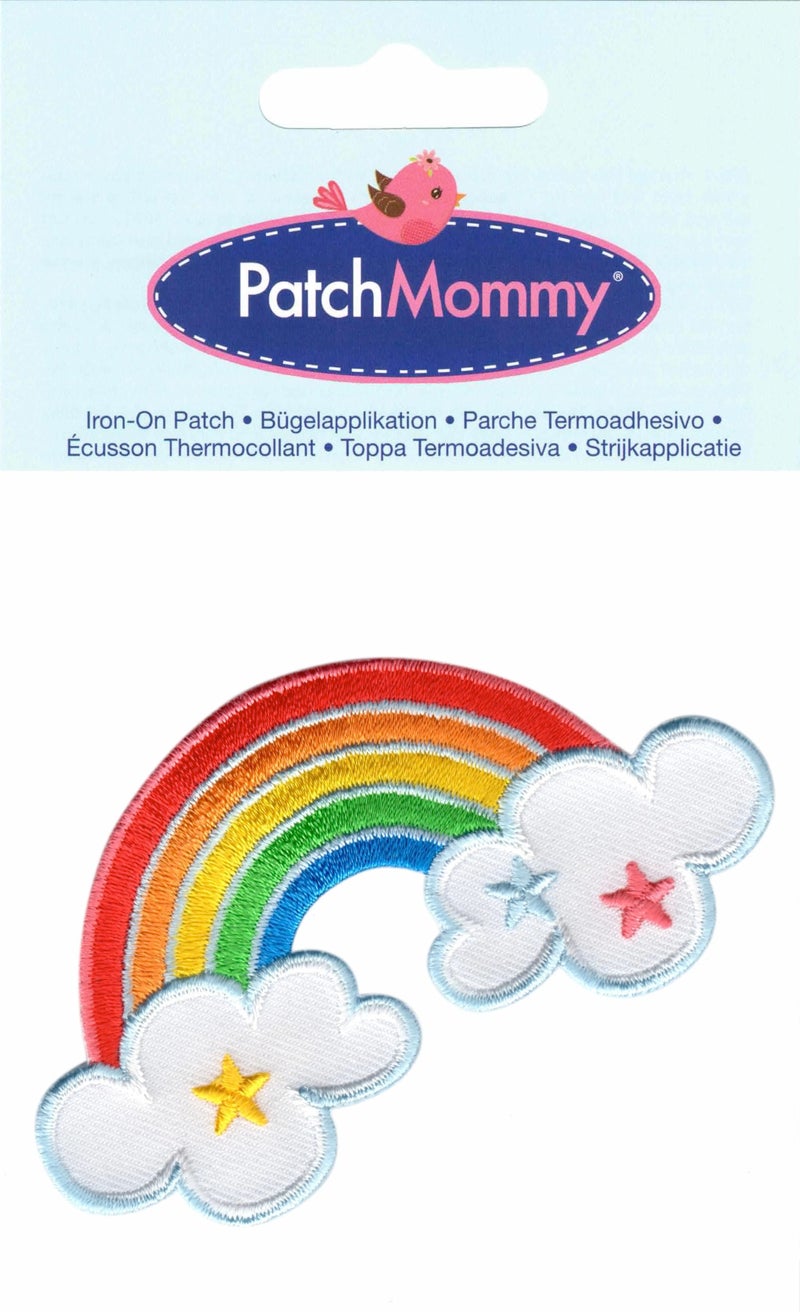 PatchMommy Rainbow Patch, Iron On/Sew On - Appliques for Kids Children - Image 3